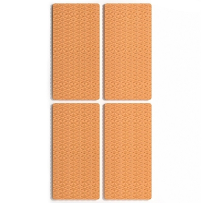 WOOWAVE 4 Pack Αδιάβροχο Pad Traction EVA Αντιδιαβρόχιο Pads αφρό Deck Grip Mat με 3M κόλλα