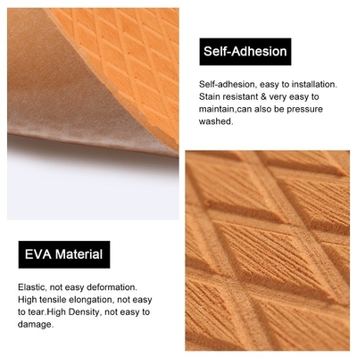 WOOWAVE 4 Pack Αδιάβροχο Pad Traction EVA Αντιδιαβρόχιο Pads αφρό Deck Grip Mat με 3M κόλλα