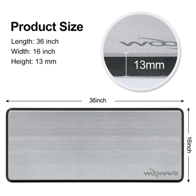 WOOWAVE EVA Γότσος πλοίου Αδιάβροχο Pad σταθμού για εξατομικευμένη βούρτσα Grooved επιφάνεια