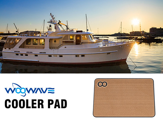 Γκρι χρώμα ξύλου Custom Marine EVA Foam Cooler Traction Pad για το Cooler Box Mat Καμπινγκ