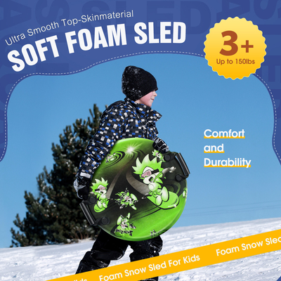 21 ιντσών Woowave Foam Super Lightweight Ski με πυρήνα PE και 2 καλούπια μαλακής λαβής