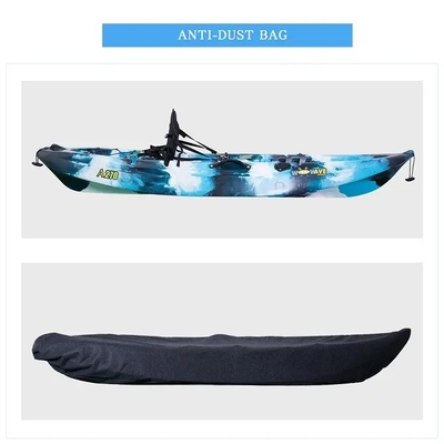Unisex Woowave Μία θέση πλαστικό καγιάκ κουπί για ψάρεμα και κανό προσιτό