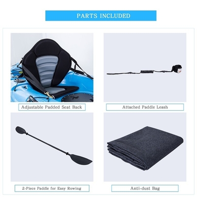 Βιώστε την καλύτερη βάρκα με το Woowave 2.7m Single Fishing Kayak NO Inflatable