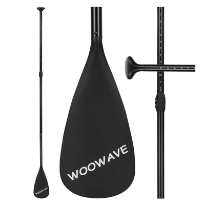 Woowave Carbon Fiberglass Stand Up Sup Paddle με βάρος κουτιού 13.625kgs/30lbs