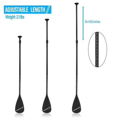 Woowave Carbon Fiberglass Stand Up Sup Paddle με βάρος κουτιού 13.625kgs/30lbs