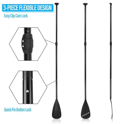 Woowave Carbon Fiberglass Stand Up Sup Paddle με βάρος κουτιού 13.625kgs/30lbs