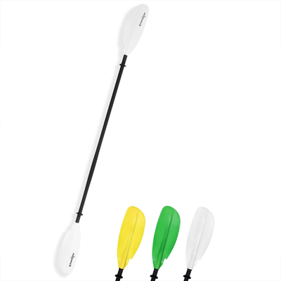 Περιπέτεια Λίμνες Ποταμοί Woowave Kayak Paddle Αλουμινίου Άλλου Άξονα 2 κομμάτια Ρυθμίσιμο Πλέγμα Βάρκας