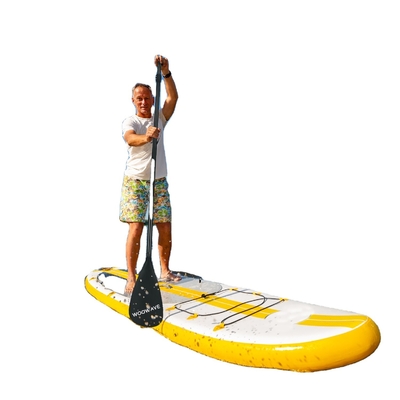 2.1lbs Woowave 3 κομμάτια SUP κουπί επιφάνεια σκάφος άνθρακα ίνες κουπί κουπί κουπί για ψάρεμα καγιάκ
