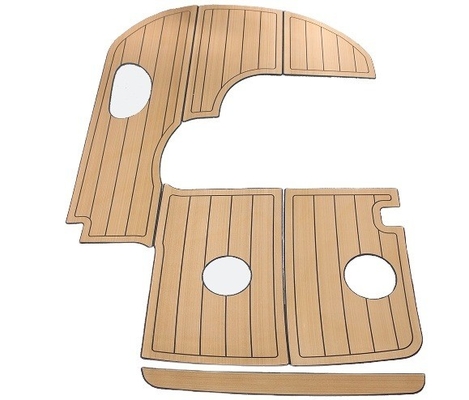 2400 χιλιοστά * 800 χιλιοστά Woowave Marine Boat Decking Σύγχρονο σχέδιο Προσαρμοσμένο με κόλλες 3M
