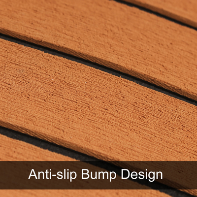 2400 χιλιοστά * 800 χιλιοστά Woowave Marine Boat Decking Σύγχρονο σχέδιο Προσαρμοσμένο με κόλλες 3M