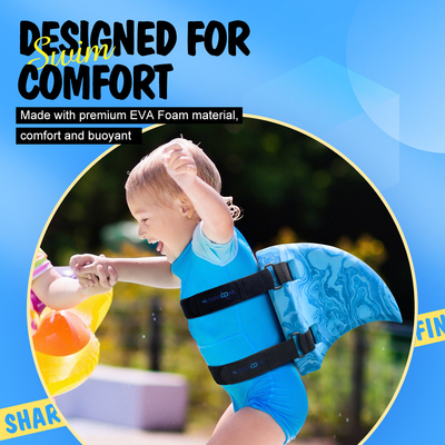 Μπλε EVA Float Προϊόν Αρχάριος Kick Board Επαγγελματίας Εκπαιδευτής κολύμβησης με ρυθμιζόμενες ζώνες