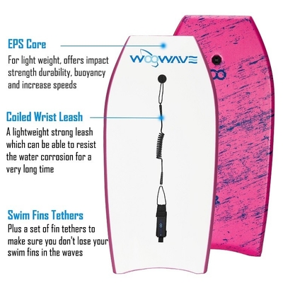 Τελικό Roller Print Bodyboard Super Light Surfboard Paddle Board με πάχος 1,96 ίντσες