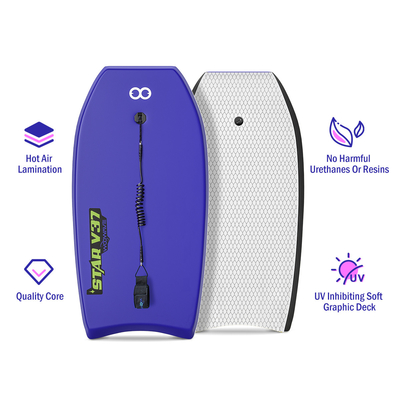 WOOWAVE Custom Leash Souvenir Surfboard Βάρος 1,17lbs Εφαρμόσιμοι Άνθρωποι Unisex