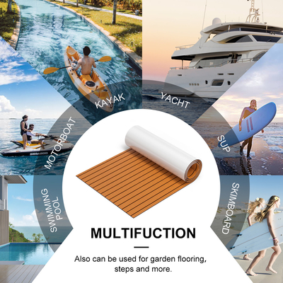 Ηχητικά αδιάβροχο EVA Foam False Teak Θάλασσας Γεώργιο για Αδιάβροχο Γεώργιο Πλοίο Μαρίνιο Χαλί