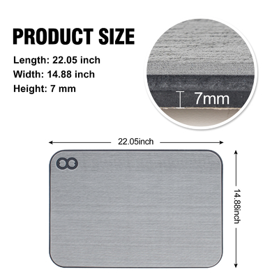Προσαρμόστε το EVA Foam Mat Cooler Pads για το Cooler Box Γκρίζο ξύλινο χρώμα