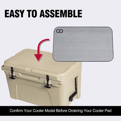 Αναβαθμίστε το YETl Tundra 45 Cooler σας με 23,15 ιντσών EVA Foam Mat Adhesive Non Slip Pad