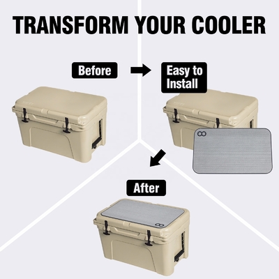 Αναβαθμίστε το YETl Tundra 45 Cooler σας με 23,15 ιντσών EVA Foam Mat Adhesive Non Slip Pad