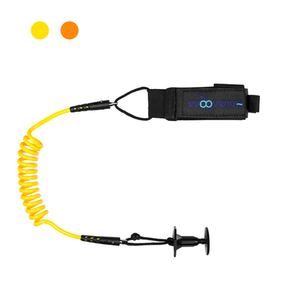 OEM Surf Leash Leg Rope με Polyurethane Coil για πλατφόρμες σερφ και SUP