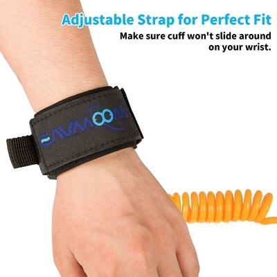 OEM Surf Leash Leg Rope με Polyurethane Coil για πλατφόρμες σερφ και SUP