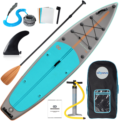 Ελαφρύ 11'6&quot; X31'5&quot; X6 &quot; Bodyboard με Surf Leash και Paddle Board Προσαρμοσμένο χρώμα
