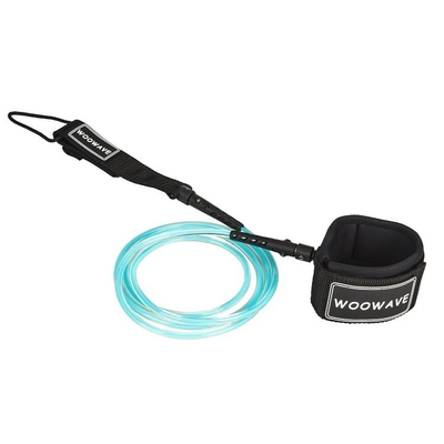 6'-12' Leash surfboard με μονό στρώμα padded βραχιόλι λουρί και προσαρμοσμένο χρώμα μέγεθος
