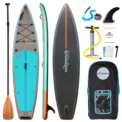 Ελαφρύ 11'6&quot; X31'5&quot; X6 &quot; Bodyboard με Surf Leash και Paddle Board Προσαρμοσμένο χρώμα