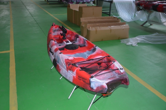Υλικό Κέλυφος LLDPE Woowave 2.2m Προσαρμοσμένη Ασφάλεια Πλαστικό Καγιάκ καθίσματος για 1 άτομο