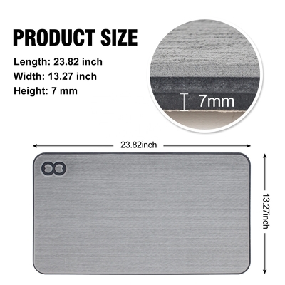 Υδατοασφαλής λάστιχο ψύκτη για RTIC 45 Brush Grooved επιφάνεια Marine δαπέδου Decking