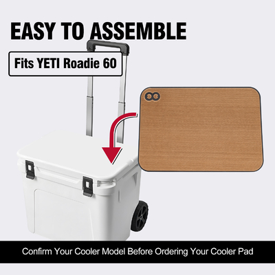 Αδιάβροχο Custom EVA Soft Foam Mat για ψυκτικό κουτί 22.05*14.88inch στο YETI Roadie 60