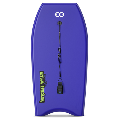 Οι αναβάτες 5'5'-5'9' 165cm-175cm 42&quot; EPS Core Bodyboard με Surf Leash Κίτρινο / Μπλε / Πράσινο