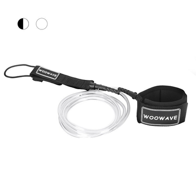 TPU 10ft Surfing Surfboard Surf Leash με ετικέτα καουτσούκ/έλατος 0.16-0.4kg