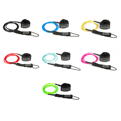 Shortboard Essential 6'7'8'9'10'11'12' Double Swivel Surf Leash για Νερά Σπορ
