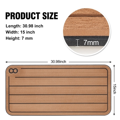 7mm Αδιάβροχο στρώμα για ψυκτικό στρώμα EVA Box Covering Mat Προσαρμοσμένο λογότυπο Αποδεκτό Yeti Tundra 75