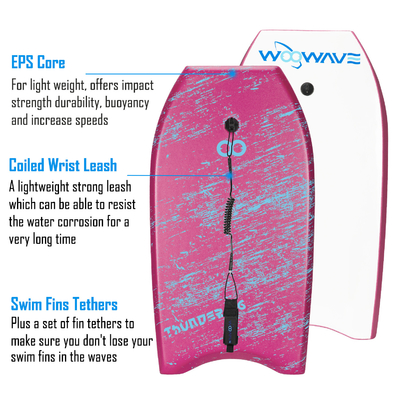 IXPE XPE Body Boarding για παιδιά και ενήλικες 1,96 ίντσες πάχος ελαφρύ υλικό αφρού
