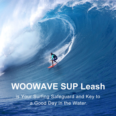 Η WOOWAVE Coiled Paddle Board Leash είναι η απόλυτη λύση ασφάλειας για τις λίμνες και τα ποτάμια