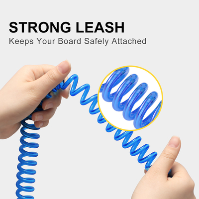 5.5mm/7mm/8mm Surfboard Leash για Unisex Paddle Board Ασφάλεια και Surfing αξεσουάρ