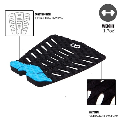 Προσαρμοσμένο EVA Foam Surf Decking Pad για λίμνες ποτάμια WOOWAVE Knee Board Traction Pad