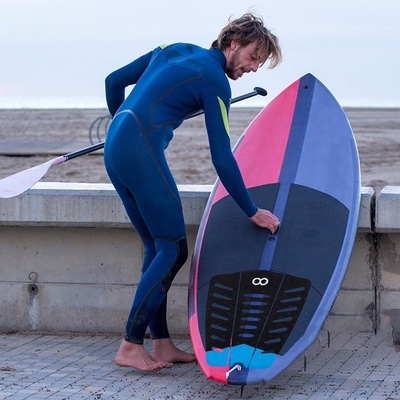 Προσαρμοσμένο EVA Foam Surf Decking Pad για λίμνες ποτάμια WOOWAVE Knee Board Traction Pad