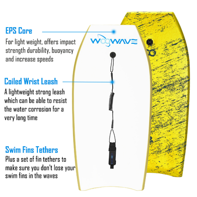 Καλύτερη πώληση XPE Soft Surfboard 41 ιντσών μήκος της σανίδας για τη διασκέδαση και την ψυχαγωγία στο νερό