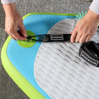 Unisex WOOWAVE surfboard SUP Leash String Cord για μακρύ και σύντομο σκάφος Διαμέτρου 4mm