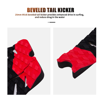 Πλακέτο WOOWAVE Custom Surfboard Traction Pad SUP Πλακέτο μπροστινής ουράς EVA αφρός για σέρφινγκ