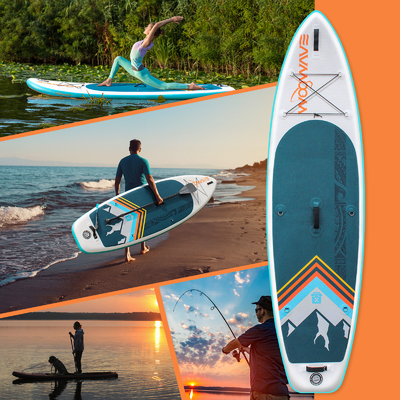10'2'ISUP Boards Woowave's σχεδιασμός για λίμνες ποτάμια ελαφρύ και μόνο 10 κιλά