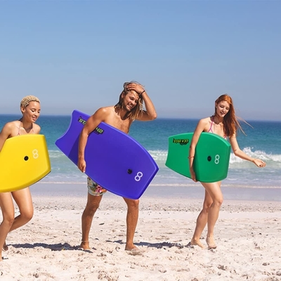 Πάρτε την απόλυτη εμπειρία σερφ με το Woowave 37' Professional Bodyboard και Leash