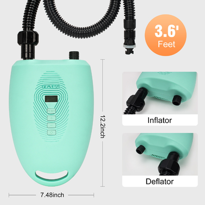 16PSI Υψηλής Πίεσης Δύο Στάδιο Πύραυλο Πύραυλο Πύραυλο για iSUP Βάρκες Καγιάκ Γιόγκα μπάλα