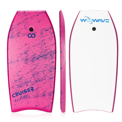 41 ιντσών Παιδιά Swim Surfboard Ροζ Body Board Bodyboard με λουρί EPS XPE υλικό HDPE