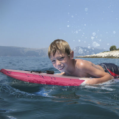 41 ιντσών Παιδιά Swim Surfboard Ροζ Body Board Bodyboard με λουρί EPS XPE υλικό HDPE