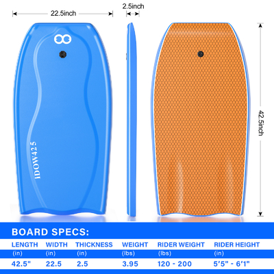 Ελαφρύ και ανθεκτικό EPS Bodyboard για τους λάτρεις του σέρφινγκ
