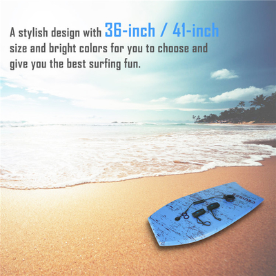 Αναβαθμίστε το παιχνίδι σου Woowave EPS XPE HDPE Foam Board Bodyboard με Surf Leash