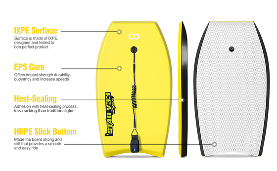Ελαφρύ 6 πόδια 37 'Surfboard Foam Body Board για πισίνα και τον ωκεανό 1.8lbs βάρος της σανίδας
