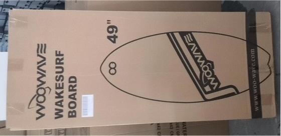 Προσαρμοσμένη 125,5 * 52cm Carbon Fiber Surfboard για παιδιά και ενήλικες Woowave OEM / ODM